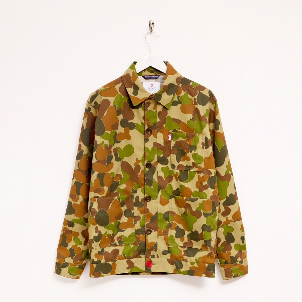 Grafters 2 Jellybean Camo Drill Chore Jacket