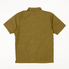 Load image into Gallery viewer, Beswick 07 Luxury Cotton Poplin Khaki Short Sleeve Shirt

