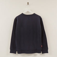 Load image into Gallery viewer, Chaplin 02 Dark Navy Yarn Dyed Loopback Signature Sweatshirt
