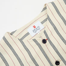 Load image into Gallery viewer, Baines 18 Candy Stripe Cotton Twill Over Shirt
