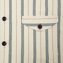 Load image into Gallery viewer, Baines 18 Candy Stripe Cotton Twill Over Shirt
