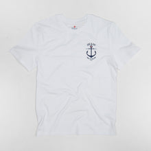Load image into Gallery viewer, Anchor 2 DTF Printed White Organic Cotton T Shirt
