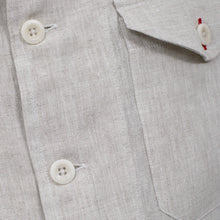 Load image into Gallery viewer, Baines 14 Putty Linen Over Shirt
