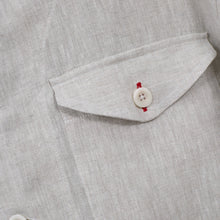 Load image into Gallery viewer, Baines 14 Putty Linen Over Shirt
