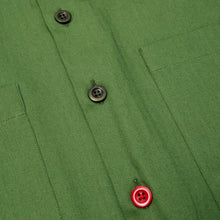 Load image into Gallery viewer, Chadwick 9 Grass Green Herringbone Over Shirt

