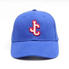 Load image into Gallery viewer, Babe 5 Outlined Royal Blue Brushed Cotton 6 Panel Ball Cap
