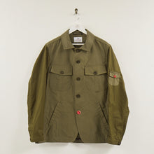 Load image into Gallery viewer, Bessemer Dark Olive &amp; Green Toned Dry Wax Hunting Style Jacket
