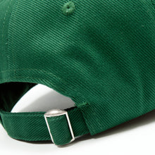 Load image into Gallery viewer, Babe 6 Outlined Grass Green Brushed Cotton 6 Panel Ball Cap
