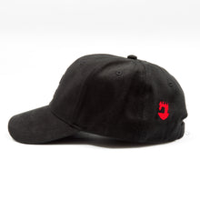 Load image into Gallery viewer, Babe 7 Outlined Navy Brushed Cotton 6 Panel Ball Cap
