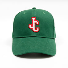 Load image into Gallery viewer, Babe 6 Outlined Grass Green Brushed Cotton 6 Panel Ball Cap
