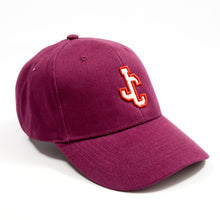 Load image into Gallery viewer, Babe 03 Outlined Burgandy Brushed Cotton 6 Panel Ball Cap
