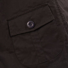 Load image into Gallery viewer, Bessemer Black And Navy Toned Dry Wax Hunting Style Jacket
