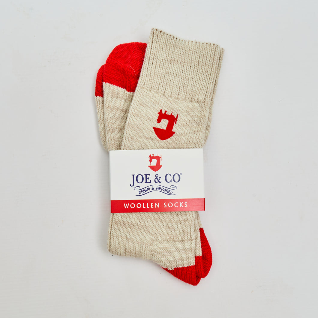 Wool Ribbed Socks