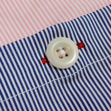 Load image into Gallery viewer, Fulton 7 Luxury 20s/20s Pink Cotton Contrast Stripe
