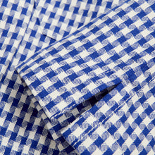 Load image into Gallery viewer, Camp 11 Yarn Dyed Luxury Dog Tooth Short Sleeve Shirt
