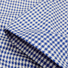 Load image into Gallery viewer, Camp 11 Yarn Dyed Luxury Dog Tooth Short Sleeve Shirt
