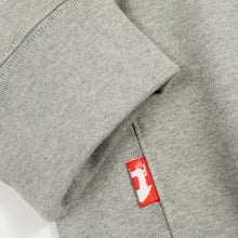Load image into Gallery viewer, Varsity 01 Marl Grey Vintage Loopback Embroidered Sweatshirt

