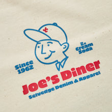 Load image into Gallery viewer, Joe&#39;s Diner Natural Organic Tshirt
