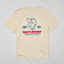 Load image into Gallery viewer, Joe&#39;s Diner Natural Organic Tshirt
