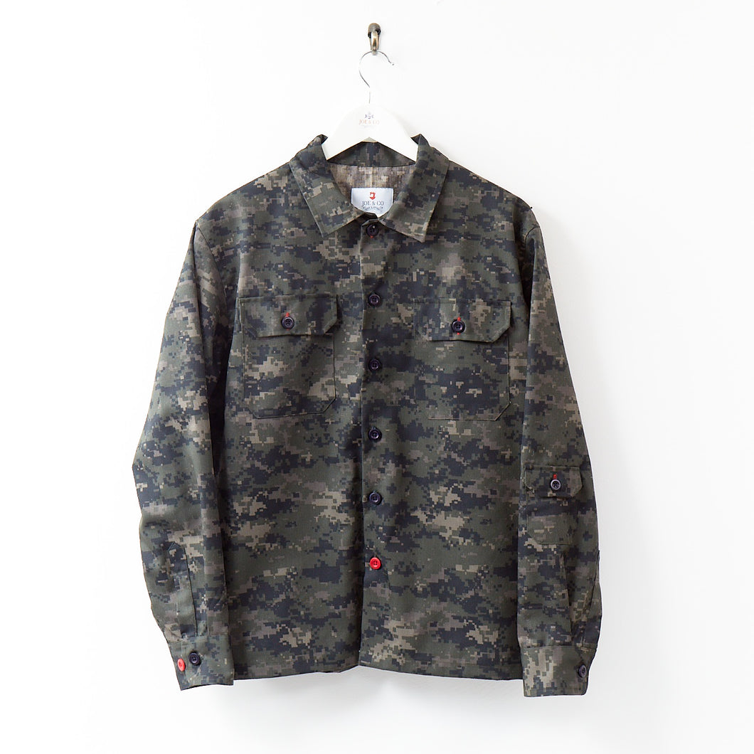 Paxton 32 Earth Tones Digi Camo over shirt