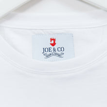 Load image into Gallery viewer, Indigo Joe DTF Printed Cream Supima Fine Cotton T Shirt
