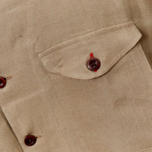 Load image into Gallery viewer, Baines 13 Mushroom Linen Over Shirt
