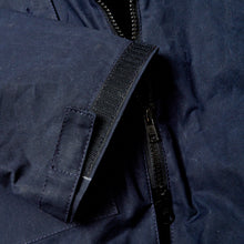 Load image into Gallery viewer, ASYEMMETRIC 2 DARK NAVY DRY WAX COAT
