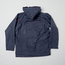 Load image into Gallery viewer, ASYEMMETRIC 2 NAVY DRY WAX COAT
