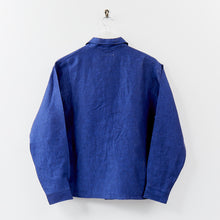 Load image into Gallery viewer, Arkwright 29 Petrol Blue Linen Over Shirt
