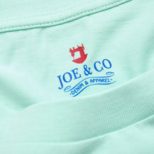 Load image into Gallery viewer, Dripping Logo DTF print Organic Mint GreenT Shirt

