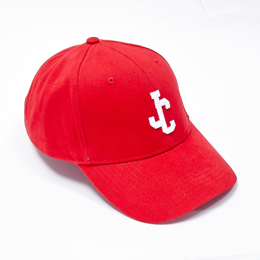 Ruth 07 Red Brushed Cotton 6 Panel Ball Cap