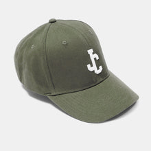 Load image into Gallery viewer, Ruth 10 Khaki Green Brushed Cotton 6 Panel Ball Cap
