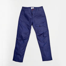 Load image into Gallery viewer, Bada 6 Luxury Navy Cotton Twill Utility Trouser
