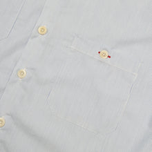 Load image into Gallery viewer, Fulton 8 Luxury 20s/20s Blue Fine Stripe Cotton Shirt

