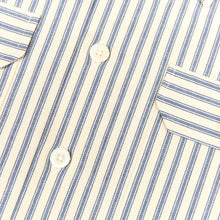 Load image into Gallery viewer, Paxton 54  Cotton Ticking Stripe Over Shirt

