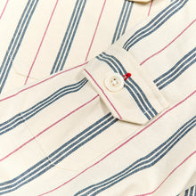Load image into Gallery viewer, Paxton 55 Brushed Cotton Candy Stripe Over Shirt
