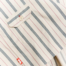 Load image into Gallery viewer, Paxton 55 Brushed Cotton Candy Stripe Over Shirt
