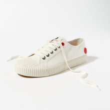 Load image into Gallery viewer, Joe &amp; Co X Gola 05 white Canvas &amp; Vulcanised Rubber Tennis Shoe
