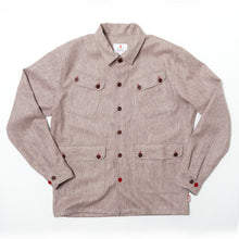 Load image into Gallery viewer, Arkwright 17 Pink British Woven Wool Over Shirt
