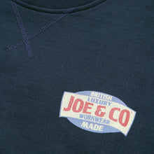 Load image into Gallery viewer, Lowry 03 Navy Yarn Dyed Loopback Sweatshirt
