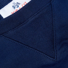 Load image into Gallery viewer, Jenner 4 Dark Navy Knitted Side Panel Loopback Sweatshirt
