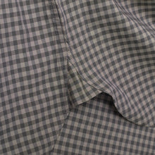 Load image into Gallery viewer, Talbot 08 Sage &amp; Olive Gingham Check Luxury Cotton Penny Round Work Shirt
