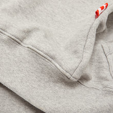 Load image into Gallery viewer, Litt 01 Marl Grey Knitted Loopback Kangeroo Pocket Hooded Sweatshirt

