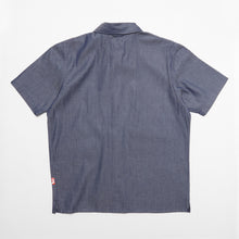 Load image into Gallery viewer, Camp 05 Bowling Short Sleeve 6oz Cotton Chambray Bowling Shirt
