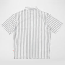 Load image into Gallery viewer, Camp 06 Luxury Cotton Short Sleeve Woven Stripe Bowling Shirt
