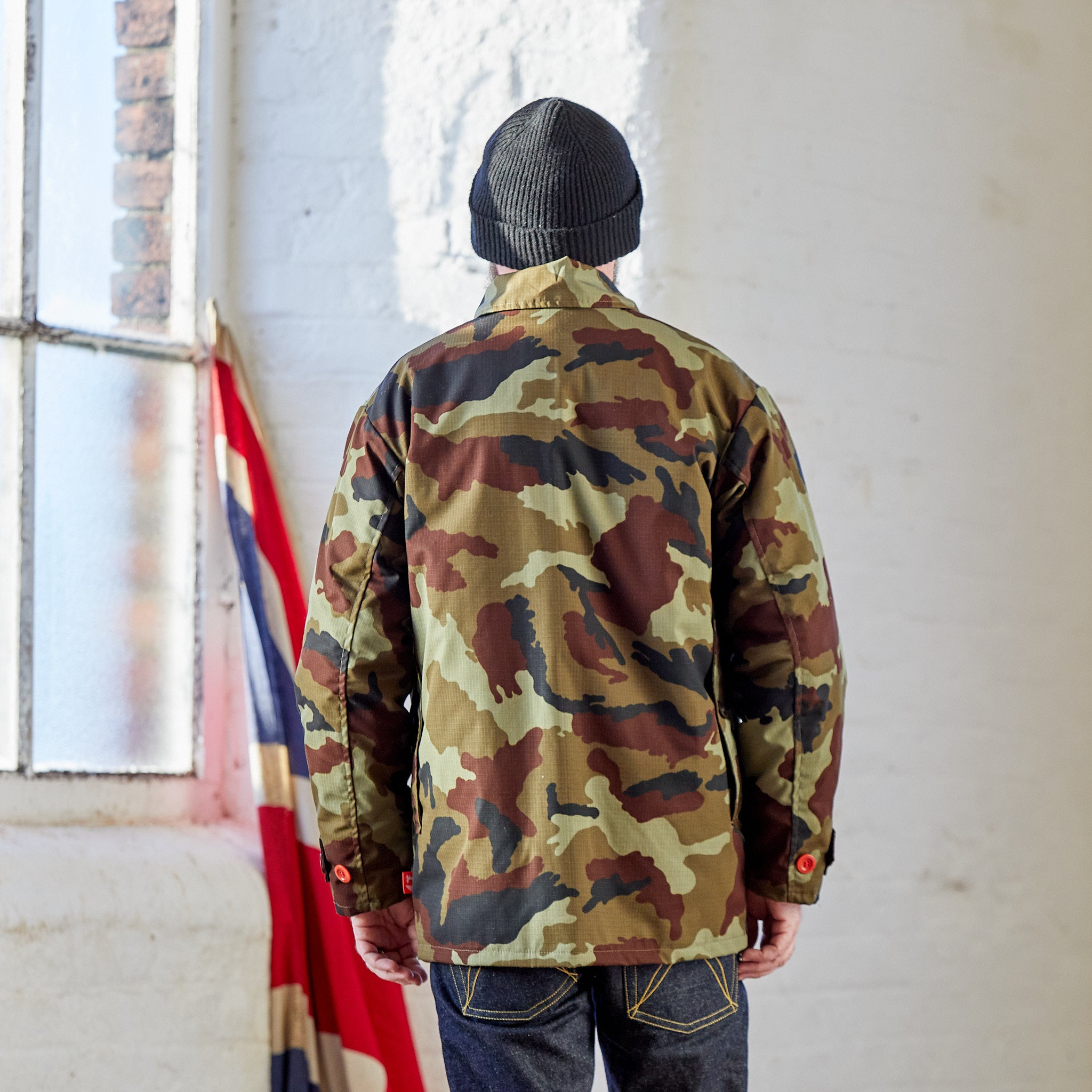 Hunt 01 Water Repellent Ripstop Woodland Camo Field Jacket – Joe