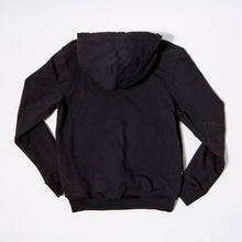 Load image into Gallery viewer, Holt 02 Dark Black Knitted Loopback Hooded Sweatshirt
