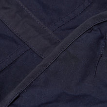 Load image into Gallery viewer, Crompton 06 Navy Wax Coated Cotton Fishtail Parka

