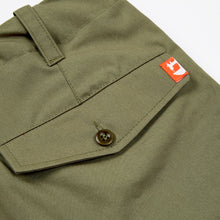 Load image into Gallery viewer, Badar 3 Olive Green Cotton Drill Utility Trouser
