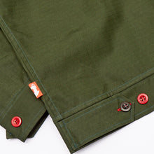 Load image into Gallery viewer, Tatton 01 Dark Olive Water Repellent Ripstop Over Shirt
